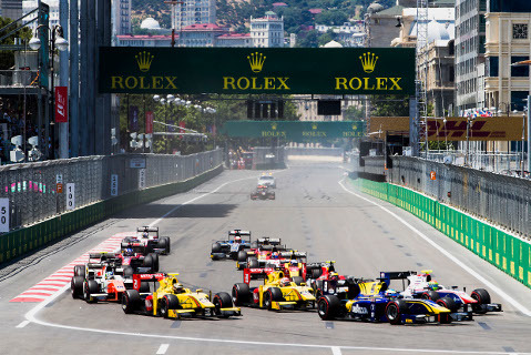 Start w Baku | Fot. FIA F2