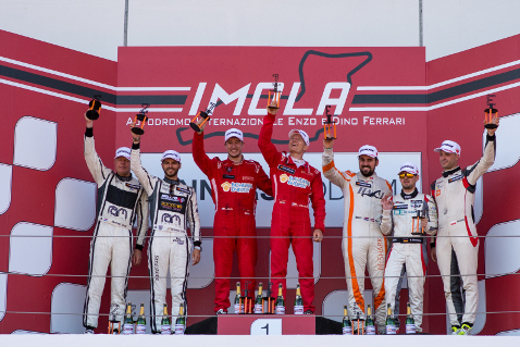 Podium w Imoli | Fot. Boost Racing Images