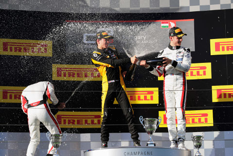 Podium na Hungaroringu | Fot. GP3