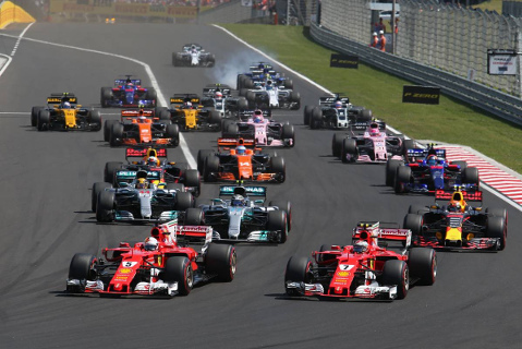 Start na Hungaroringu | Fot. XPB