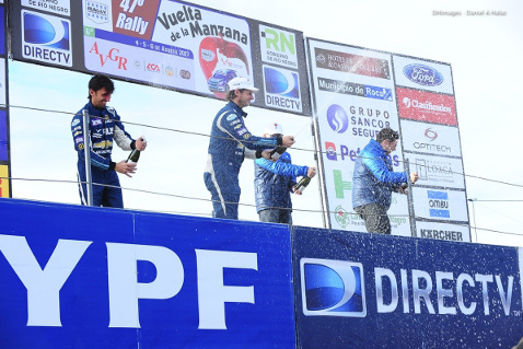 Podium Rally Vuelta de la Manzana | Fot. rallyargentino.com