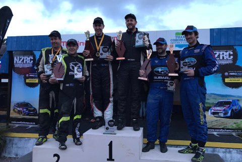 Podium Rally Coromandel | Fot. Twitter