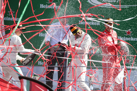 Podium na Monzy | Fot. XPB