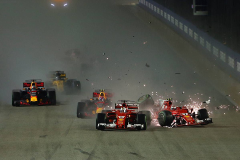 Kraksa w Singapurze | Fot. XPB