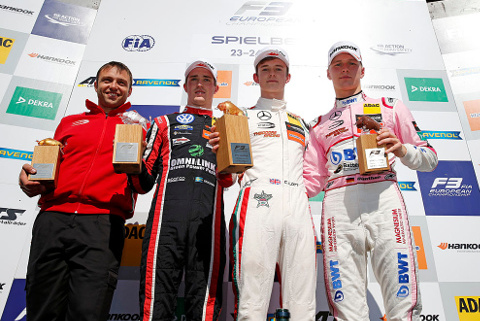 Podium na Red Bull Ringu | Fot. fiaf3europe.com