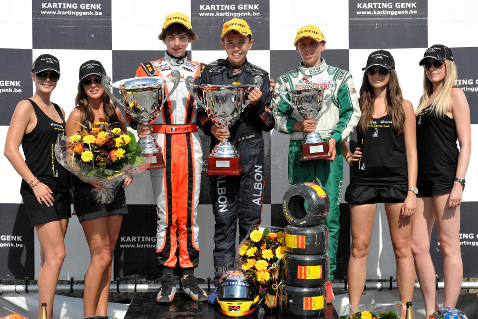 Podium KF3 | Fot. CIK/FIA