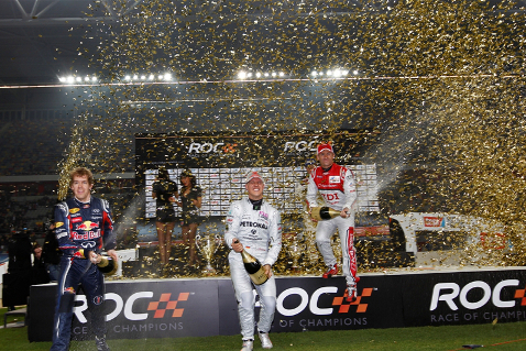 Sebastian Vettel i Michael Schumacher | Fot. raceofchampions.com