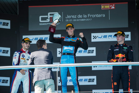 Podium w Jerez | Fot. GP3