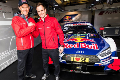 Mattias Ekström i Philip Ellis | Fot. Audi Sport