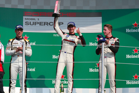 Podium w Mexico City | Fot. Porsche