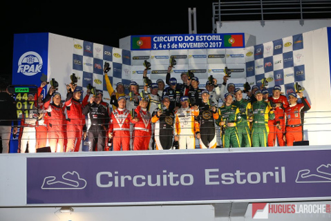 Podium w Estoril | Fot. Hugues Laroche