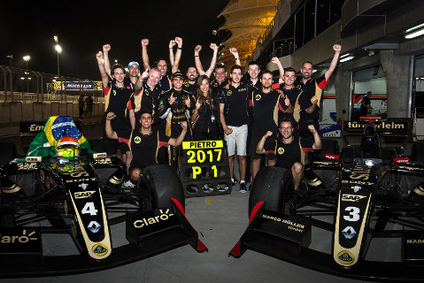 Pietro Fittipaldi i zespół Lotusa | Fot. Lotus