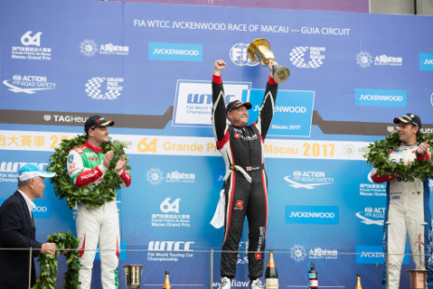 Podium w Makau | Fot. WTCC