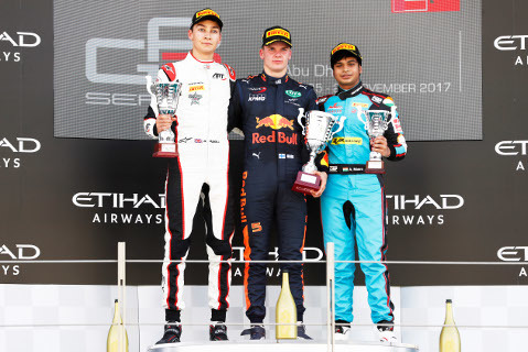 Podium w Abu Zabi | Fot. GP3