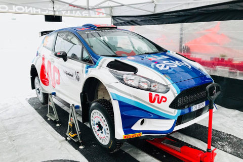 Fiesta Łukasza Habaja | Fot. Rallytechnology