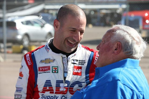 Tony Kanaan i AJ Foyt | Fot. indycar.com