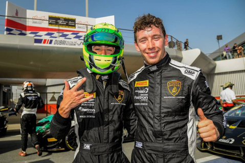 James Pull i Jack Bartholomew | Fot. Lamborghini