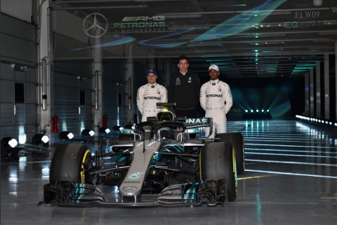 Prezentacja Mercedesa W09 | Fot. Mercedes AMG F1