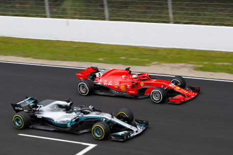 Valtteri Bottas i Sebastian Vettel | Fot. Mercedes AMG F1