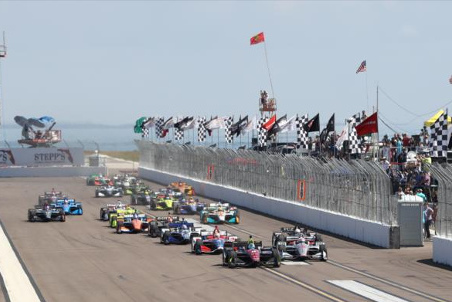 Start w St. Petersburgu | Fot. indycar.com
