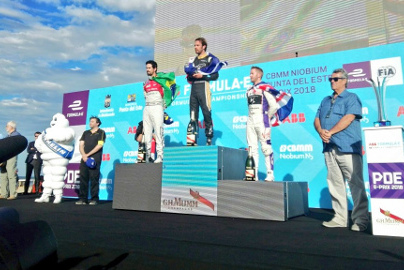 Podium w Punta del Este | Fot. Audi Sport