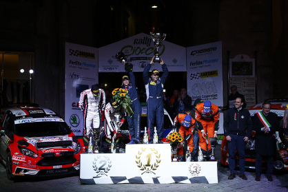 Podium Rally Il Ciocco | Fot. ACI Sport