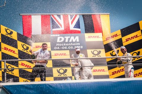 Podium w Hockenheim | Fot. Mercedes