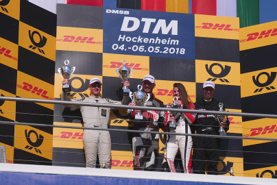 Podium w Hockenheim | Fot. Audi R8 LMS Cup