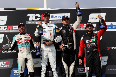 Podium na Paul Ricard | Fot. TCR