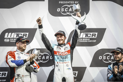 Podium w Zandvoort | Fot. Audi