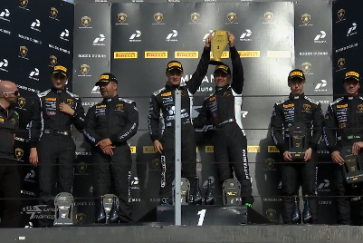Podium w Misano | Fot. OLIMP Racing