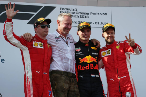 Podium na Red Bull Ringu | Fot. XPB