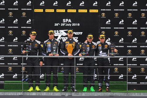 Podium w Spa