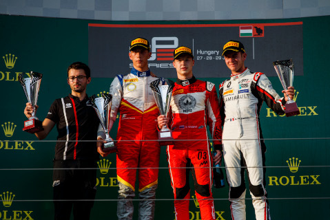 Podium na Hungaroringu | Fot. GP3
