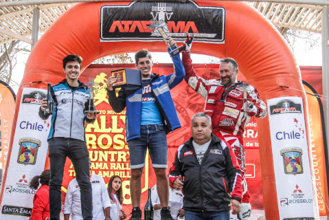 Podium Atacama Rally