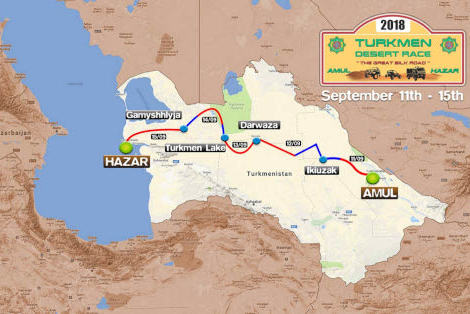 Turkmen Desert Race