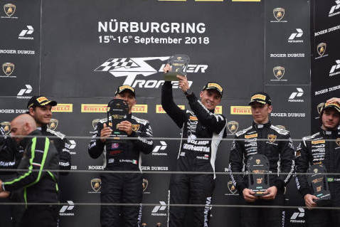Podium na Nürburgring