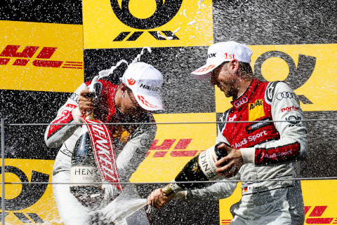 Nico Müller i René Rast | Fot. Audi Sport