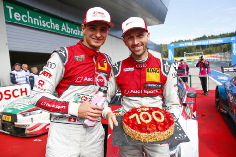 Nico Müller i René Rast | Fot. Audi Sport