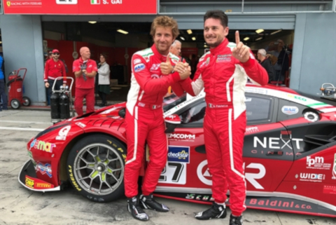 Stefano Gai i Giancarlo Fisichella | Fot. ACI Sport