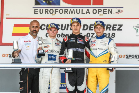 Podium na Circuito de Jerez | Fot. FOTOSPEEDY