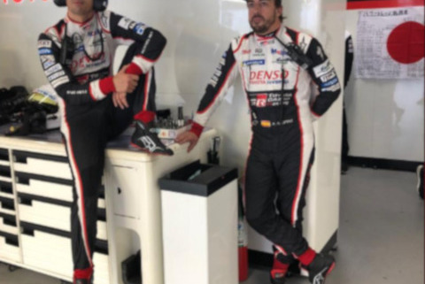 Sébastien Buemi i Fernando Alonso | Fot. Toyota