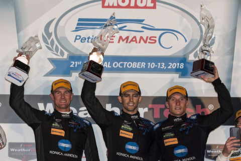 Ryan Hunter-Reay, Jordan Taylor i Renger van der Zande | Fot. WTR