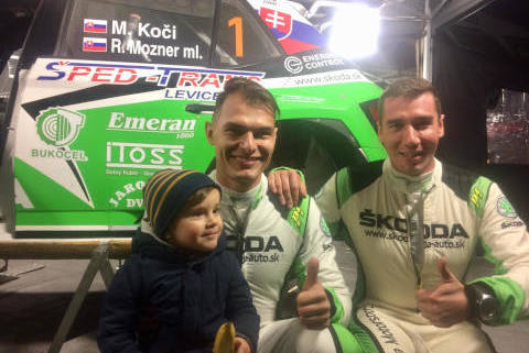 Koči/Mozner | Fot. Skoda Slovakia Motorsport