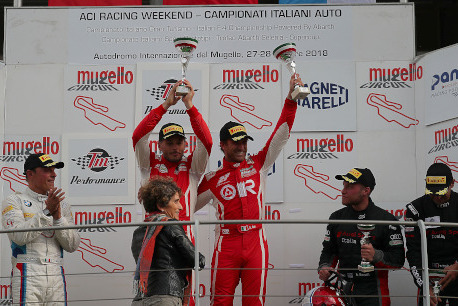 Podium w Mugello | Fot. ACI Sport