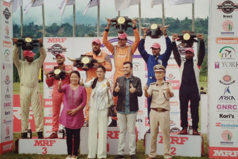 Podium Rally of Arunachal | Fot. Twitter