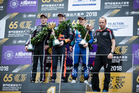 Podium GP Makau | Fot. Team Motopark