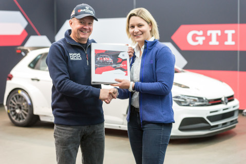 Raimund Baumschlager i Juliane Gründl | Fot. VW Motorsport