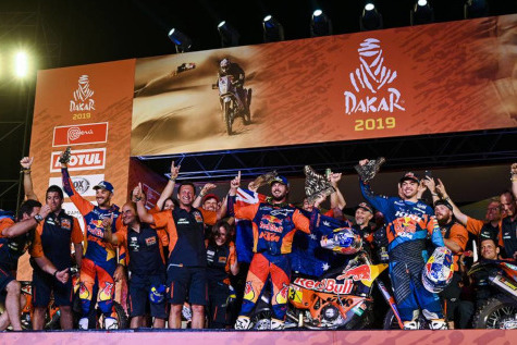 Motocyklowe podium Dakaru | Fot. dakar.com