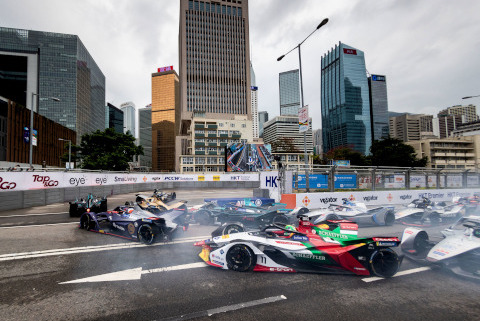 Start w Hongkongu | Fot. Audi Sport